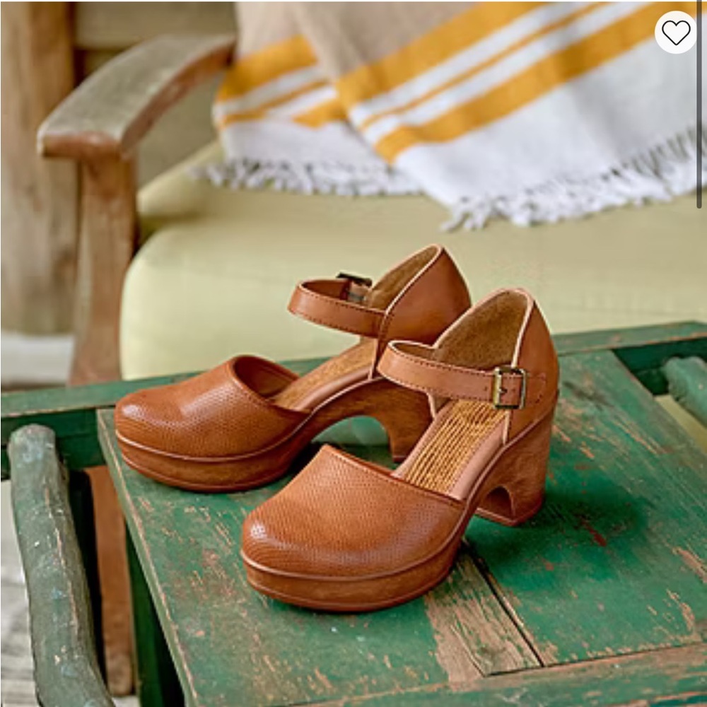 B.O.C. By Born Gia Mary Jane Platform Comfort Clogs 11 Boho Chunky Retro Artsy - Picture 16 of 16